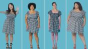 Women Sizes 0 Through 26 Try On the Same Short Dress