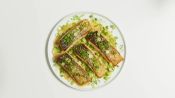 Quick Pan-Roasted Salmon with Miso-Honey Sauce