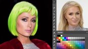 Paris Hilton Photoshops Herself Into 7 Different Looks