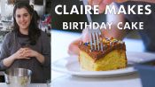 Claire Bakes Birthday Cake