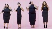 Women Sizes 0 Through 28 Try on the Same Little Black Dress