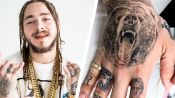 Post Malone’s Tattoo Obsession Was Inspired By... Justin Bieber?