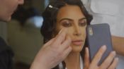 See Kim Kardashian West Get Fitted for Her Waist-Snatching Met Gala Look