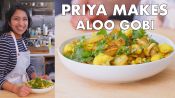 Priya Makes Roasted Aloo Gobi