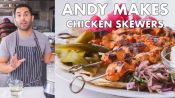 Andy Makes Chicken Skewers