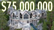 Inside a $75M Lake Tahoe Mansion with a Hillside Tram
