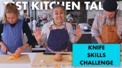 Professional Chefs Compete in a Knife Skills Speed Challenge