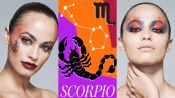 3 Makeup Artists Turn a Model Into The Scorpio Zodiac Sign