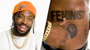 Pardison Fontaine Breaks Down His Tattoos