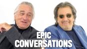 Robert De Niro and Al Pacino Have an Epic Conversation