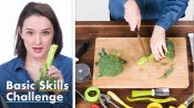 50 People Try To Cut Broccoli into Florets