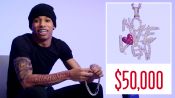NLE Choppa Shows Off His Insane Jewelry Collection