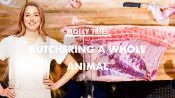 Pro Chef Tries Butchering a Whole Pig for the First Time