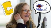 Nancy Cartwright (Bart Simpson) Improvises 8 New Cartoon Voices