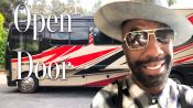 Inside J.B. Smoove's Tricked-Out RV With A Lofted Bedroom