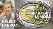 Chef Hélène Darroze cooks her white asparagus mimosa recipe | Vogue Kitchen