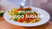 Hawa Makes Suugo Suqaar (Somali Pasta)