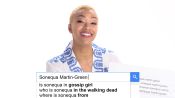 Sonequa Martin-Green Answers the Web's Most Searched Questions