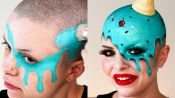 How This Makeup Artist Transforms Into Melting Ice Cream | Re-Gram