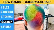 How to Multi-Color Your Hair (5 Step Tutorial)