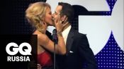 Ксения Собчак целуется с женатым писателем года: видео с церемонии GQ