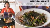 Melissa Makes Adobong Pusit Pancit (Adobo Squid Noodles)