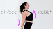 4 Quick Stretching Exercises For Shoulder Relief At Home | SELF