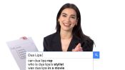 Dua Lipa Answers the Web's Most Searched Questions