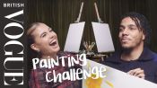 AJ Tracey vs Mabel: The Painting Challenge