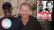 Prince Harry and Patrick Hutchinson discuss how to further anti-racism