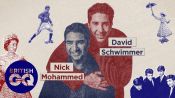 How British is David Schwimmer?