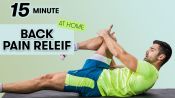 15-Minute Back Pain Relief Workout - 9 Exercises At Home