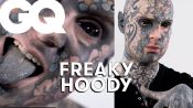 Freaky Hoody dévoile ses tattoos : l’homme le plus tatoué de France