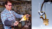Scientific Glass Blower Makes Beer Glasses