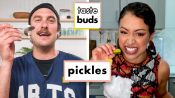 Liza Koshy & Brad Try 9 Types Of Pickles