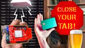 Bar Owner Builds an Alarm That Stops You From Forgetting Your Credit Card