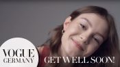 Get well soon! – A Message for you by Irina Shnitman for VOGUE