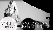 Patrick Demarchelier fotografiert Anna Ewers Cover Shoot bts fashion | VOGUE Behind the Scenes