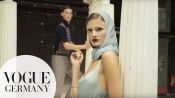 Inspiration: Old Hollywood Look Foto-Shooting | VOGUE Behind the Scenes