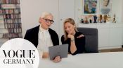 Helene Fischer im Gespräch mit Vogue-Chefredakteurin Christiane Arp