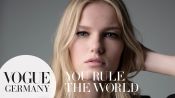 You rule the world! – A Message for you by Marique Schimmel for VOGUE