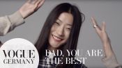 Dad, you’re the best – A Message for you by Jihye Park for VOGUE
