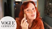 Karen Elsons festliches Make-up: Der Kupfer-Look des Supermodels | My Beauty Tips