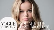 You’re the best brother – A Message for you by Frida Aasen for VOGUE