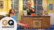 Baby Donald Trump 🇺🇸  Hello Mr. President I Donald Trump