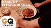 Fitness Dinner: Pistazien Salat mit Quinoa I fit & schlank mit GQ Germany