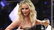 Jennifer Lawrence vuelve a ser en sus Oscars de despedida 'la payasa' que conocimos