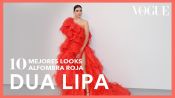 Dua Lipa y sus 10 mejores looks en la alfombra roja