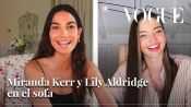 Miranda Kerr y Lily Aldridge hablan de las primeras citas y de su amistad