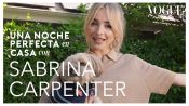 Sabrina Carpenter nos invita a una noche perfecta en su hogar
